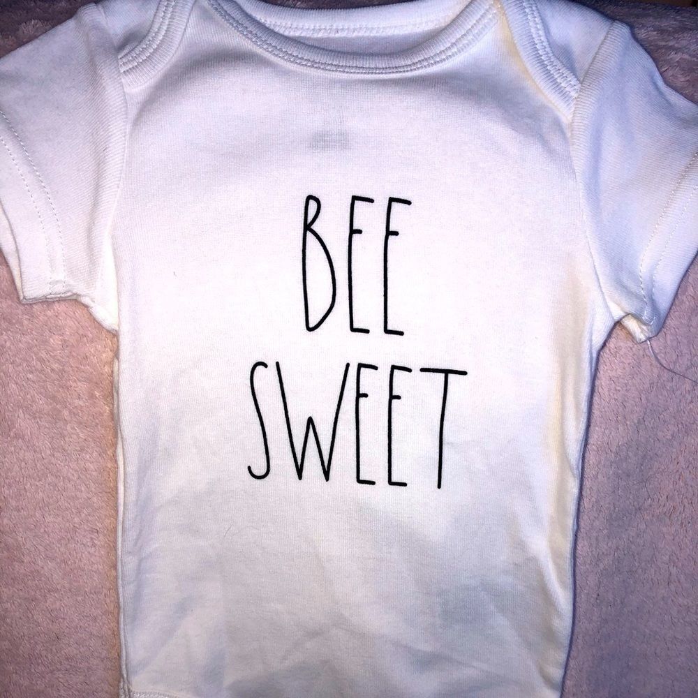 NWOT Baby 6-9M Rae Dunn Onesie Bodysuit
